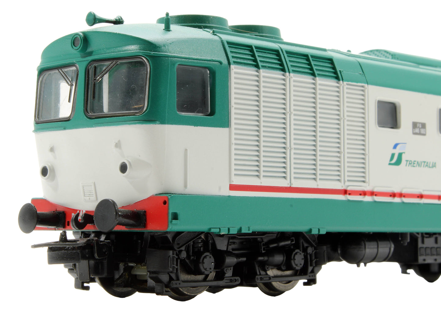Pre-Owned HL2010 TrenItalia Grey & Blue FS Class D445 1052 Diesel Locomotive