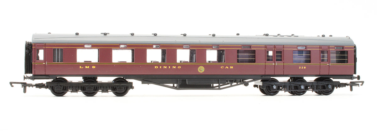 Pre-Owned LMS Maroon 68ft Dining Car No.228