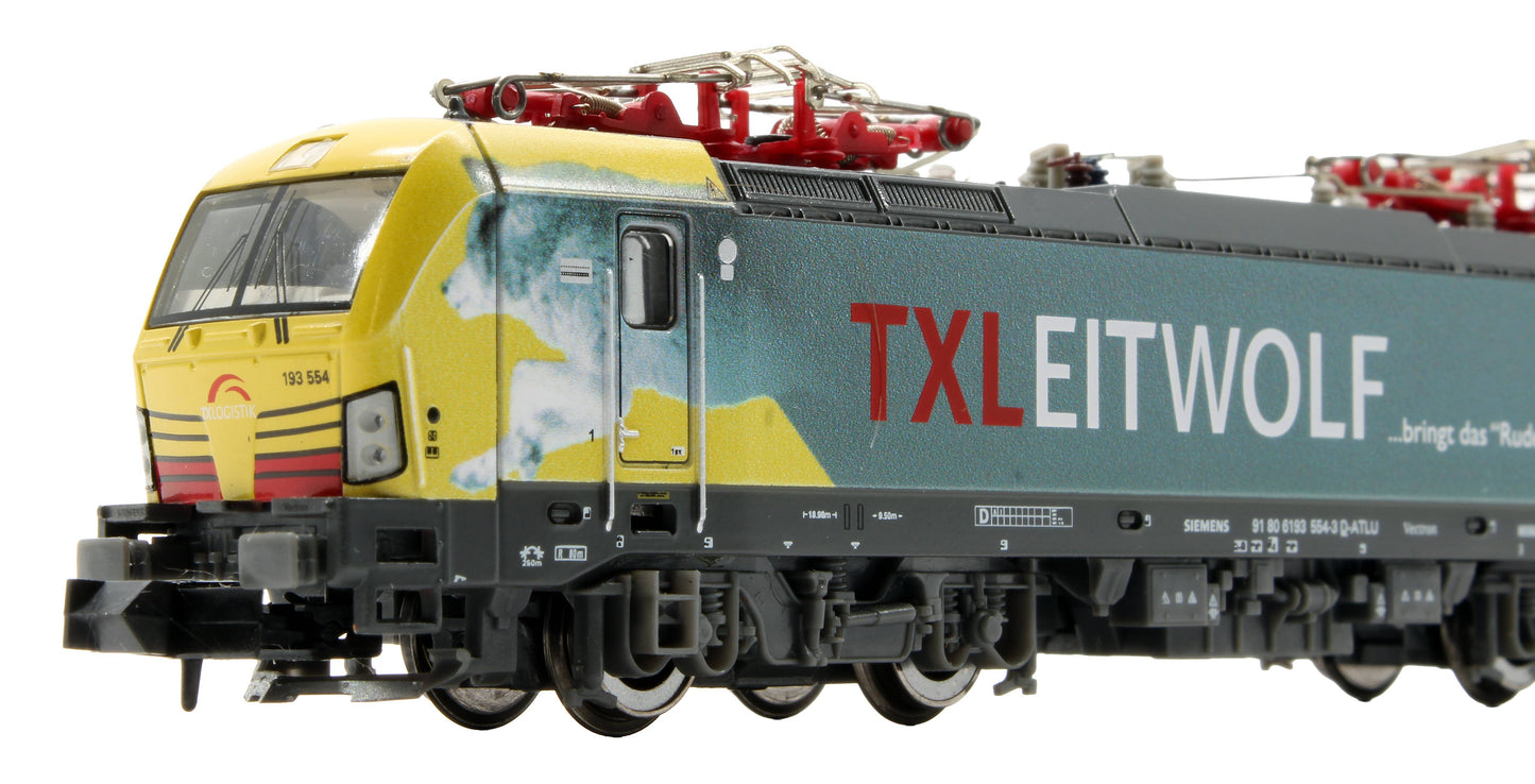 Pre-Owned H2986 Vectron TXL BR 193 554 In Leitwof Livery Epoch VI Electric Locomotive