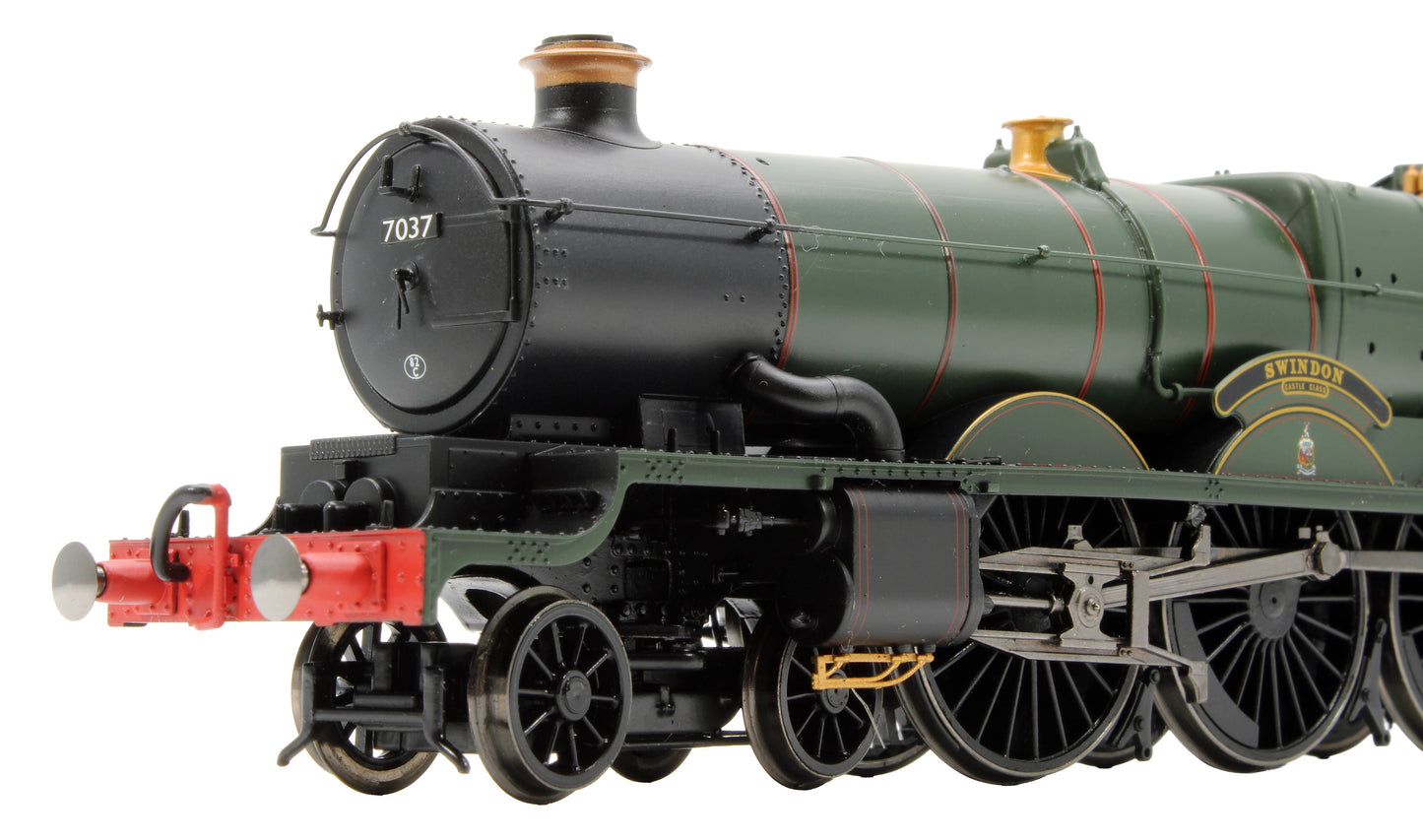 Pre-Owned R2852 Castle Class 4-6-0 7037 'SWINDON' GWR Green Steam Locomotive