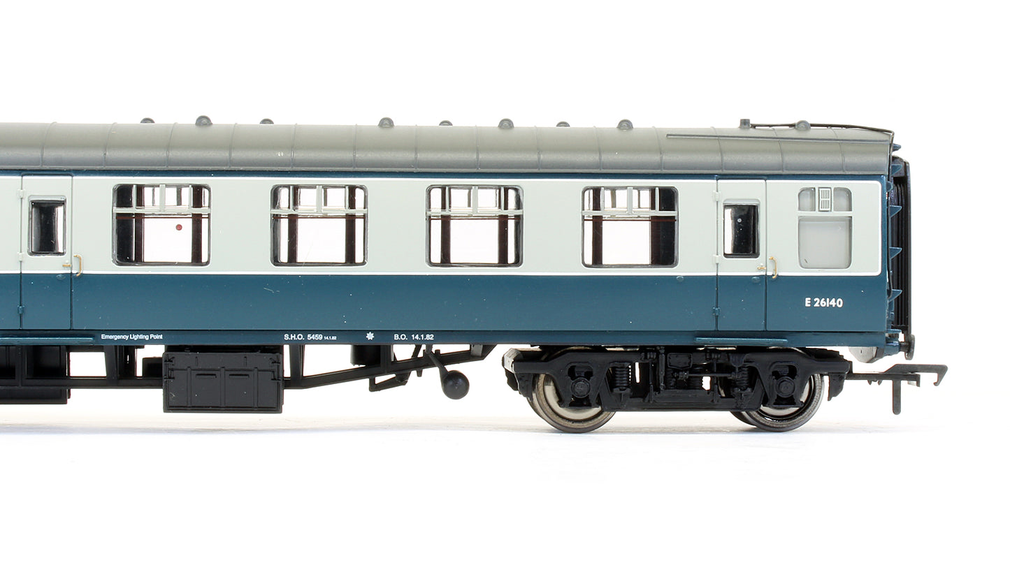 Pre-Owned 39-025A BR MK1 SK Second Corridor Blue & Grey Coach 'E 26140'
