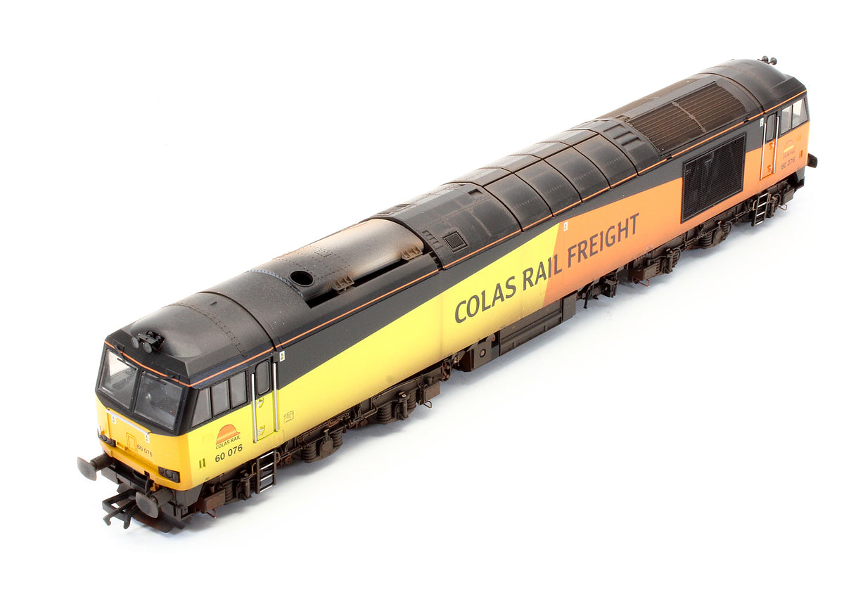 Pre-Owned Class 60 076 Colas Railfreight Diesel Electric Locomotive - DCC Sound - Custom Weathered