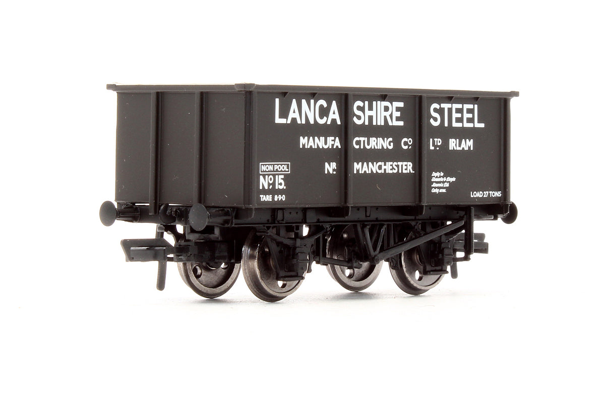 Pre-Owned 27T Steel Tippler Wagon Lancashire Steel No.15