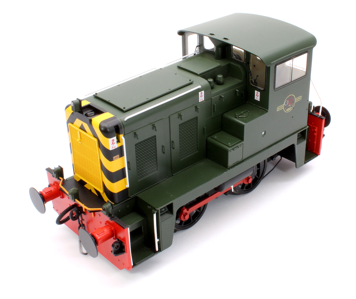 Class 02 BR green Unnumbered (Wasp Stripes) Diesel Locomotive