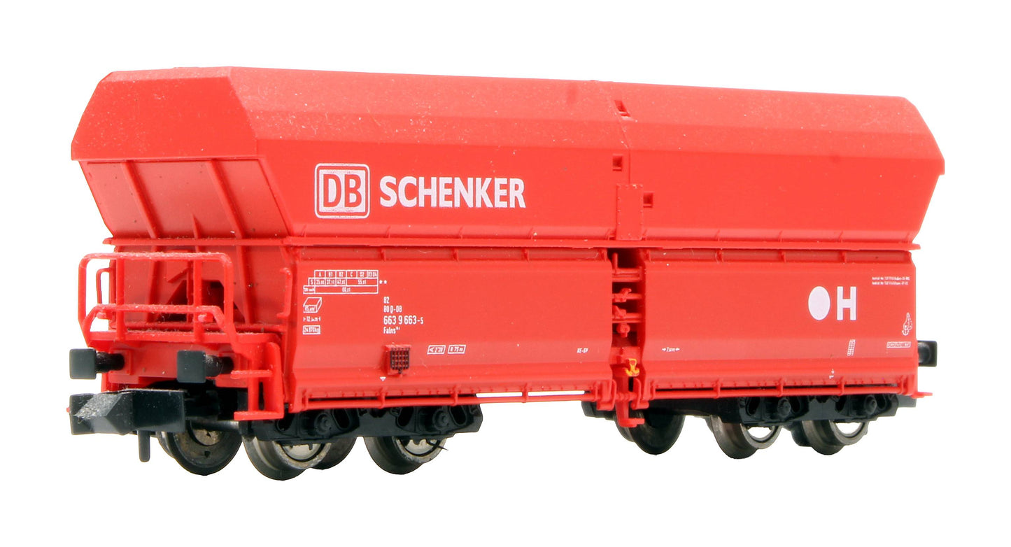 Pre-Owned 852318 Fleischmann N Gauge Pack of 2 Self Unloading Hopper Wagons