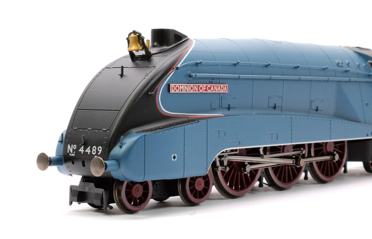 Pre-Owned R20262 Hornby Dublo A4 Class 4-6-2 4489 'Dominion of Canada' Great Gathering 10th Anniversary LNER Garter Blue Limited Edition Steam Locomotive - DCC Sound