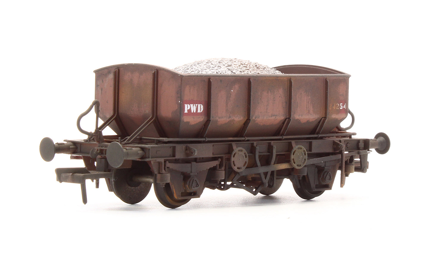 Pre-Owned IRM1003 CIE / IR Ballast Hopper Wagon - 3 Pack - Custom Weathered