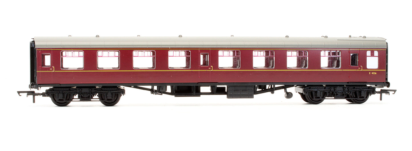 Pre-Owned Railroad BR Maroon MK1 Tourist Second Open Coach 'E 4536'