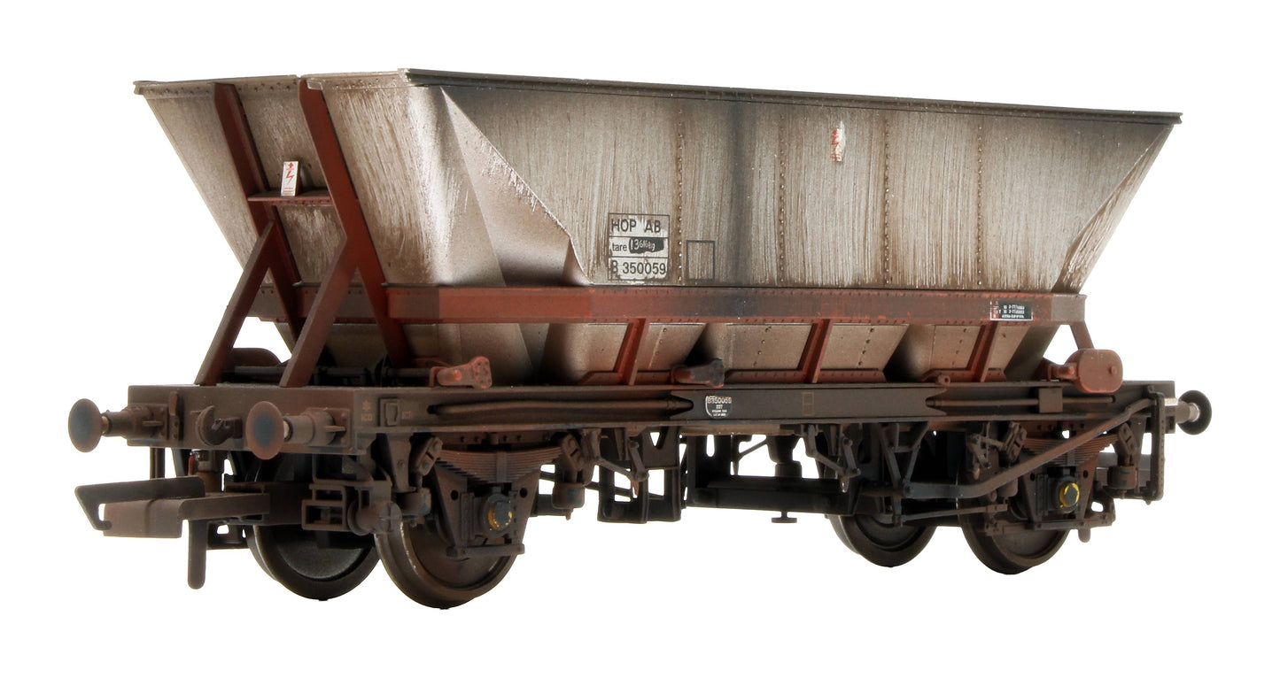 Pre-Owned Set of 3 HAA HOP AB MGR Hopper Wagons - Freight Brown - Pack 2