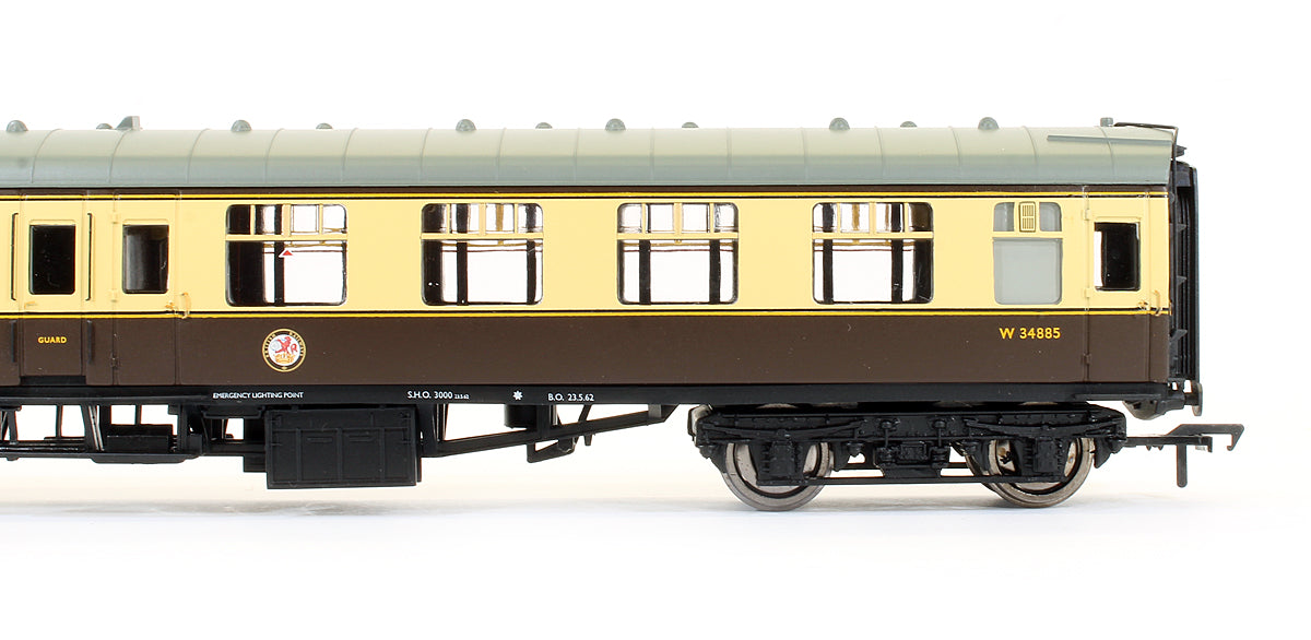 Pre-Owned BR MK1 Brake Second Corridor BSK Coach Chocolate & Cream 'W34885'