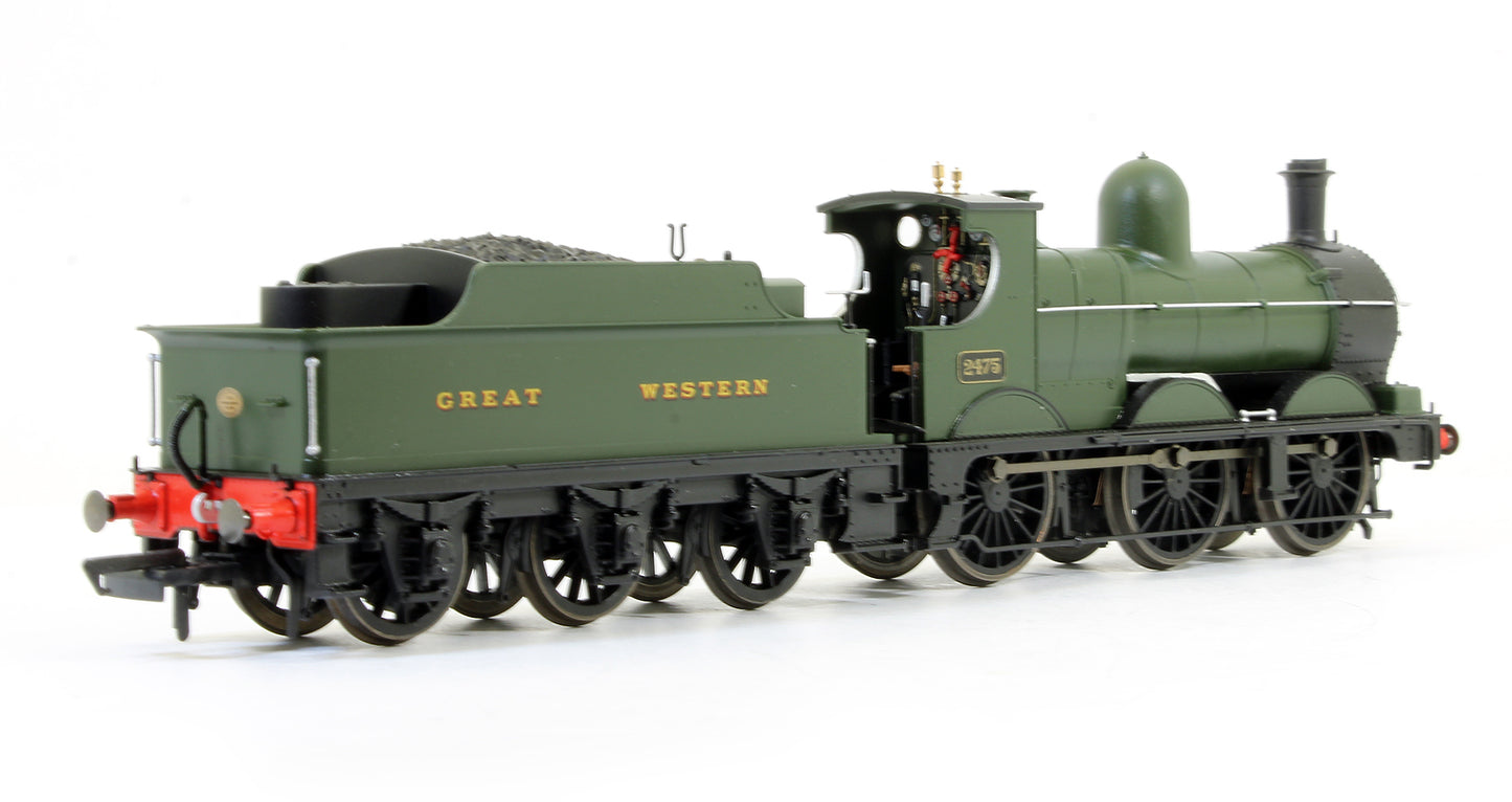 Pre-Owned OR76DG003 GWR Unlined Green Dean Goods 0-6-0 Steam Locomotive No.2475