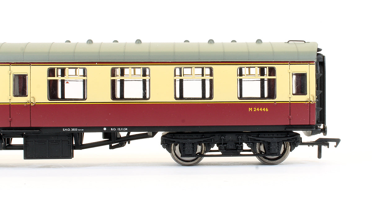 Pre-Owned 39-027 BR MK1 Corridor Second Coach Crimson & Cream 'M24446'