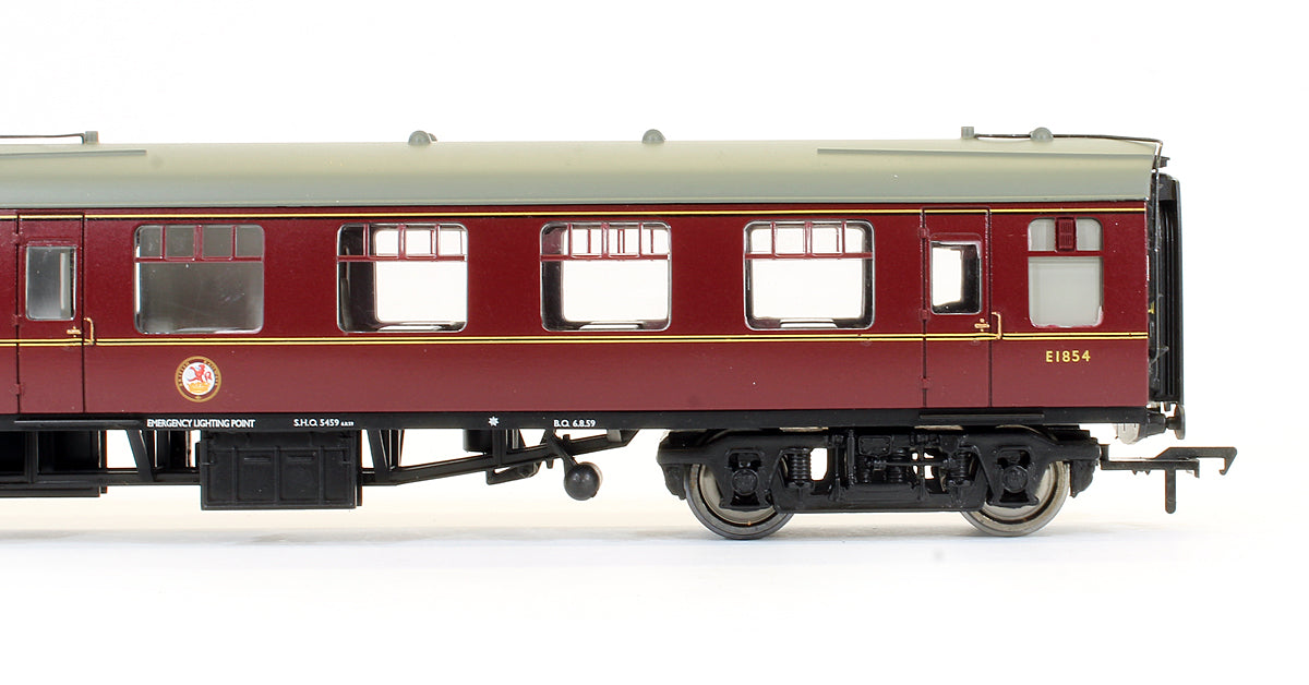 Pre-Owned 39-261 BR Maroon MK1 Restaurant Miniature Buffet Car RMB BR Maroon 'E1854'