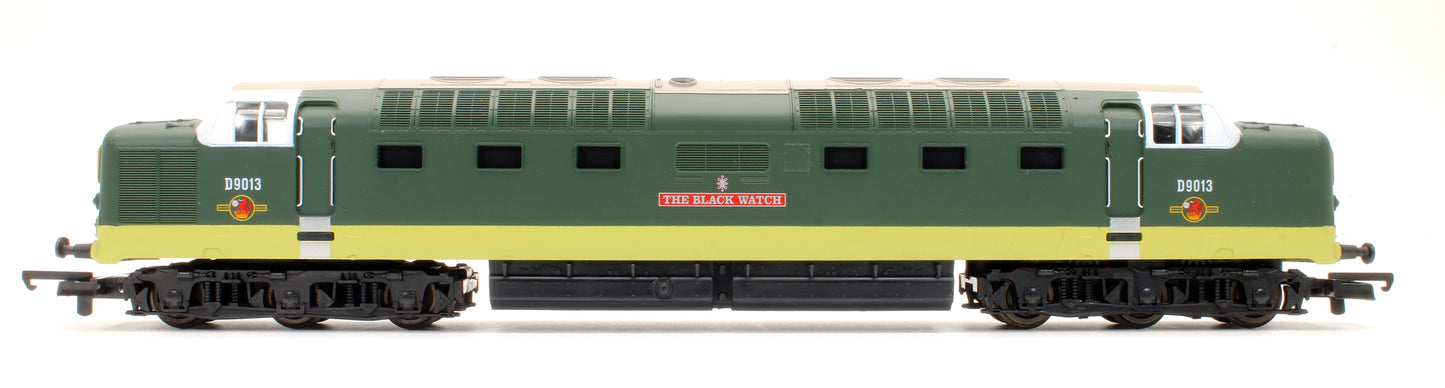Pre-Owned 204816A5 BR Two Tone Green Class 55 D9013 'The Black Watch' Diesel Locomotive - Limited Edition