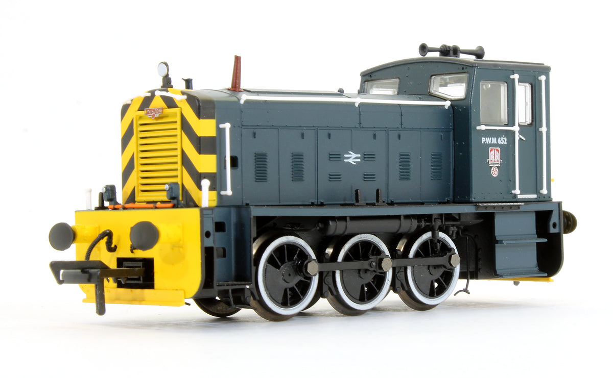 MR-404 Ruston PWM 165DE Shunter BR Blue PWM652 Diesel Locomotive