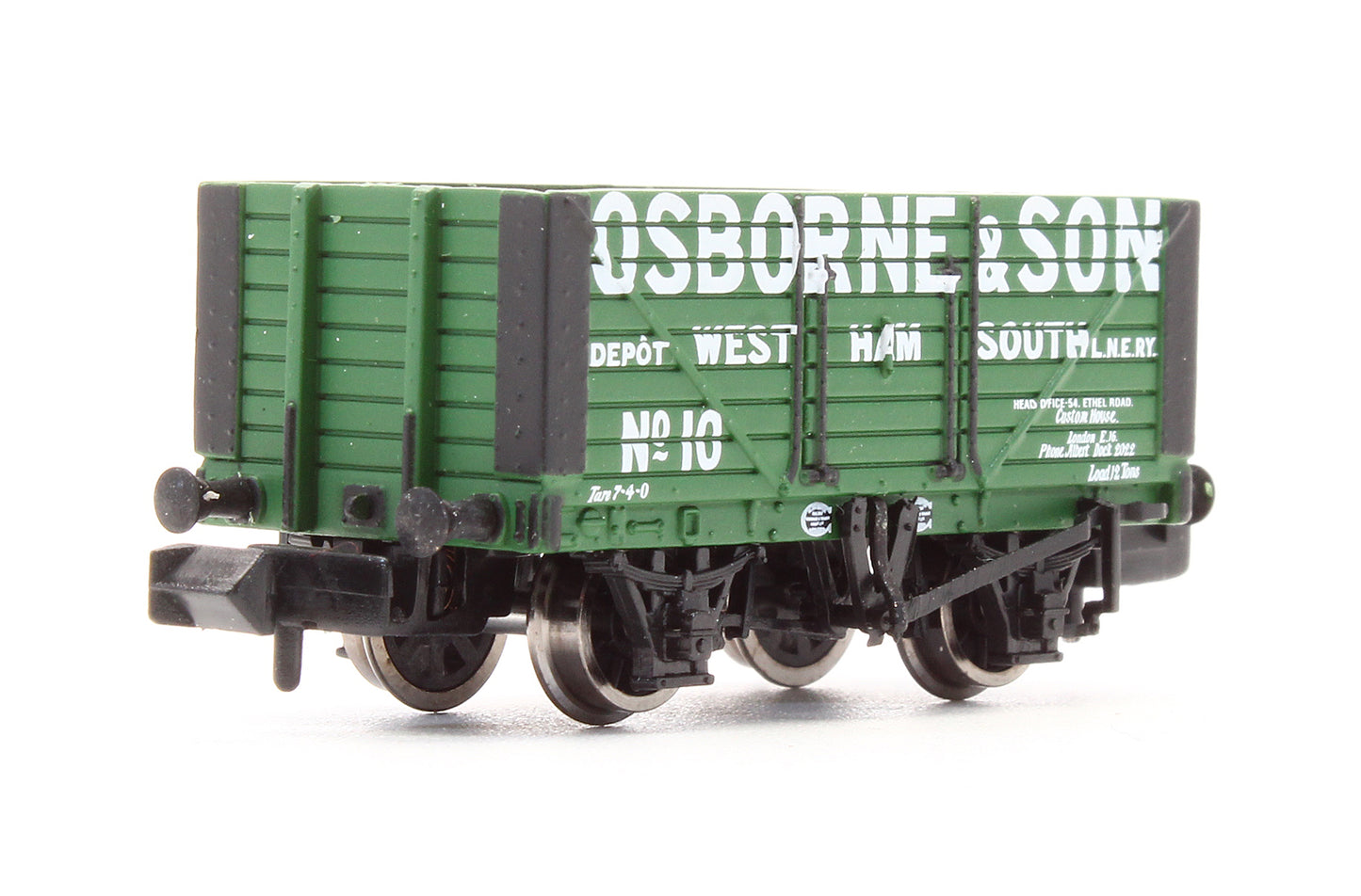 Pre-Owned 377-152A 'Osborne & Son' 8 Plank Fixed End Wagon No.10