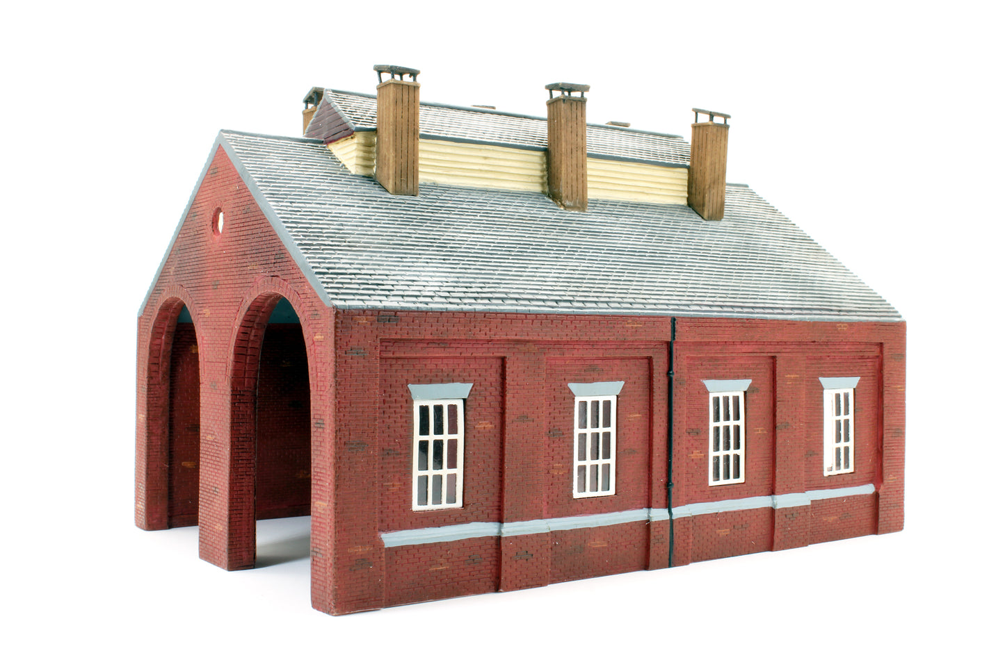 Pre-Owned Hornby Skaledale Double Road Engine Shed