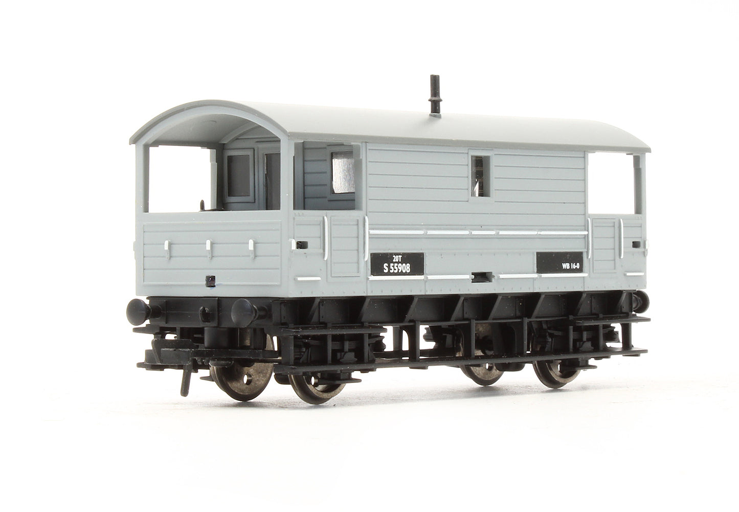 Pre-Owned BR Grey (EX-SR) 20 Ton Brake Van 'S 55908'