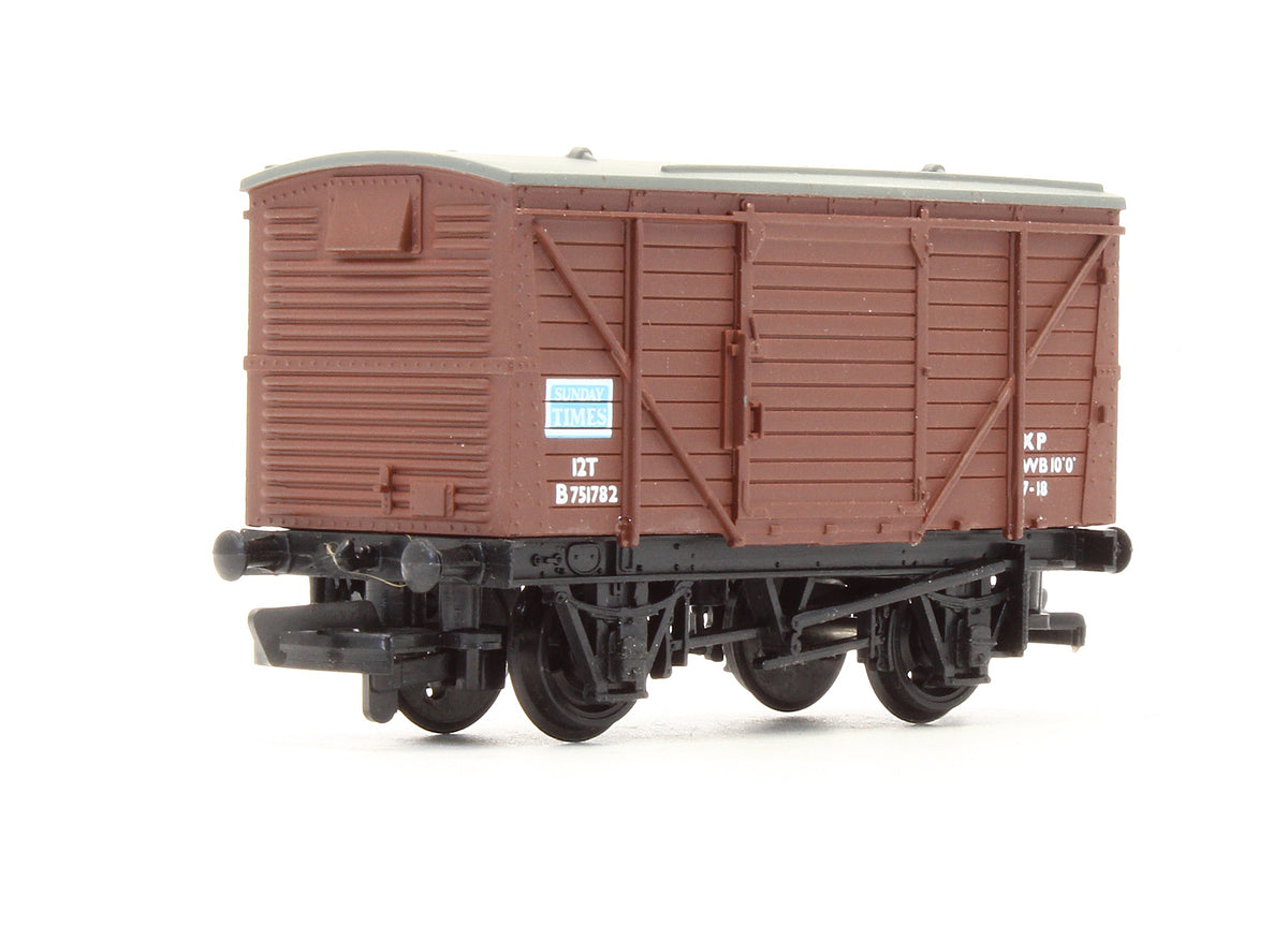 Pre-Owned 12 Ton Planked Ventilated Van BR (M) Brown 'B751782'