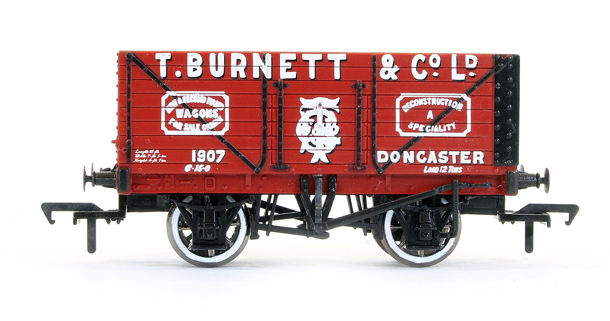 Pre-Owned 'T Burnett & Co' 8 Plank Wagon No.1907 (Exclusive Edition)