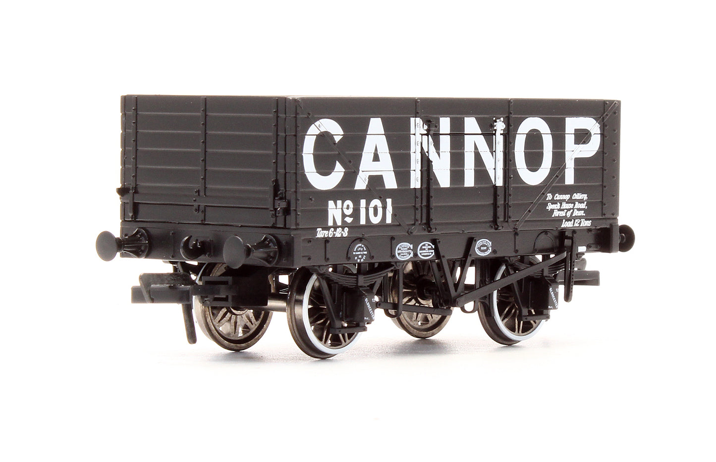 Pre-Owned 967222 RHC 1907 PO wagon 7 Plank Open 'Cannop' No.101 - Exclusive Edition