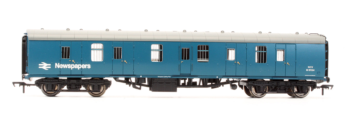 Pre-Owned 39-182B BR MK1 BG (NCV) Coach Full Brake Blue Newspapers M 81124