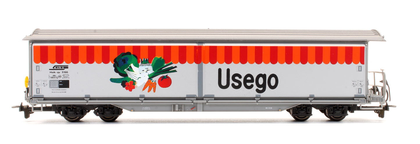 Pre-Owned RhB Usego Bogie Fridge Van '5166'