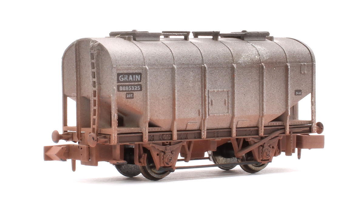 Pre-Owned Bulk Grain Hopper BR Grey No.8885325 - Weathered