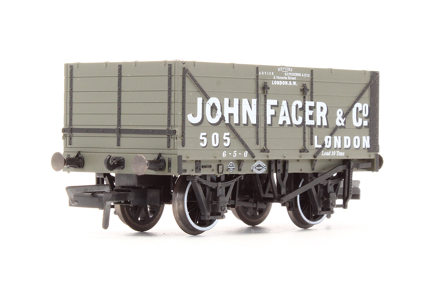 Pre-Owned OR76MW7010 'John Facer & Co' 7 Plank Mineral Wagon No.505