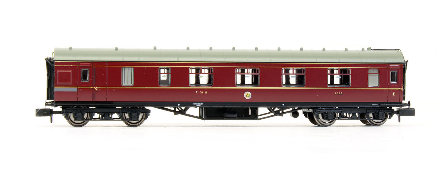 Pre-Owned Stanier Brake 1st Coach LMS Crimson Lake '5055'