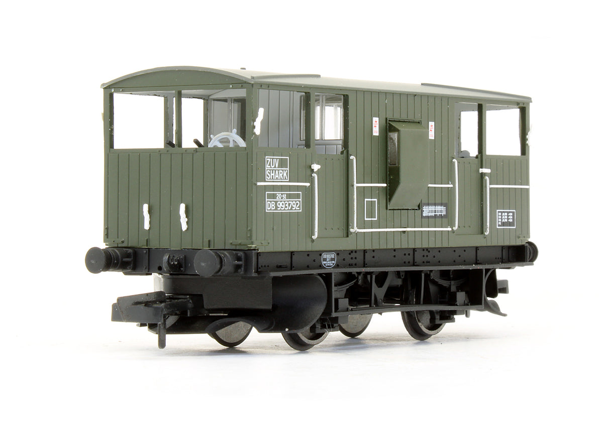 Pre-Owned BR Green Shark Ballast Brake Van 'DB 993792'