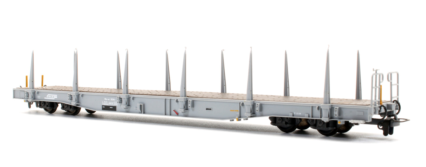 Pre-Owned RhB Rp-w 8287 Bogie Log Wagon