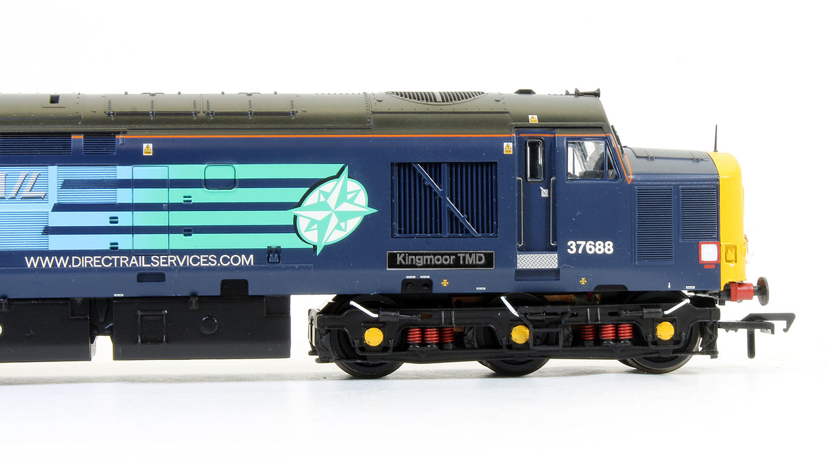 Pre-Owned Class 37/5 37688 'Kingmoor TMD' DRS Compass Diesel Locomotive - DCC Sound
