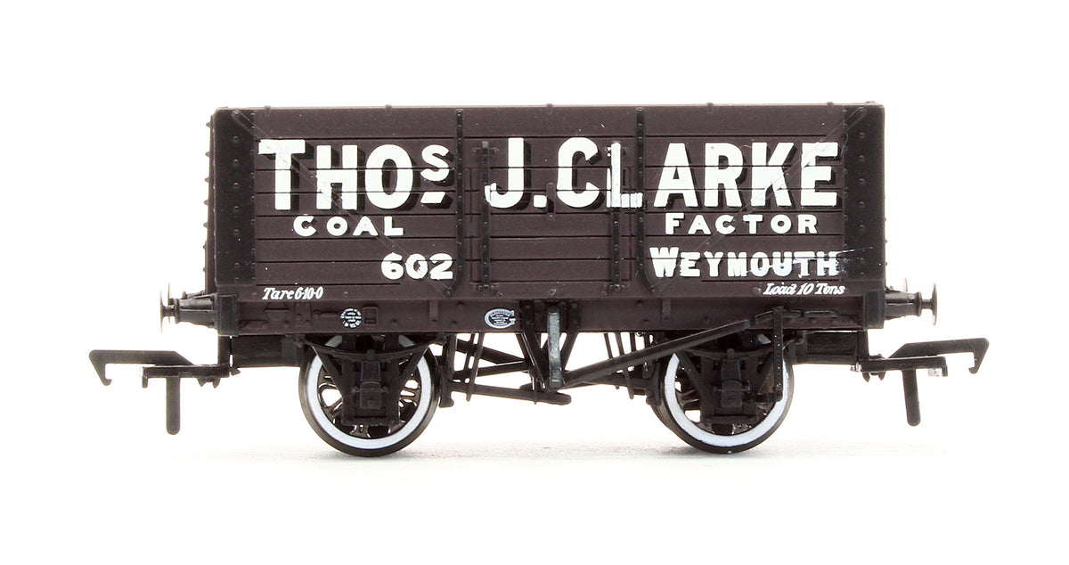 Pre-Owned 7 Plank Wagon (Fixed End) 'Thos. J. Clarke' No.602 - Limited Edition