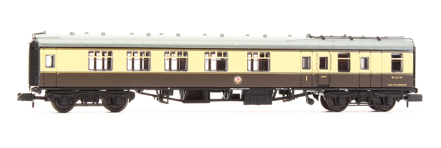 Pre-Owned 374-082A BR Mk1 BCK Brake Second Corridor Chocolate & Cream W 21191