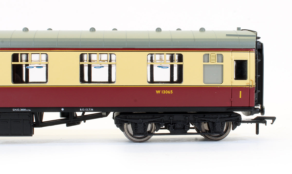 Pre-Owned BR MK1 Corridor First FK Coach Crimson & Cream 'W13065'