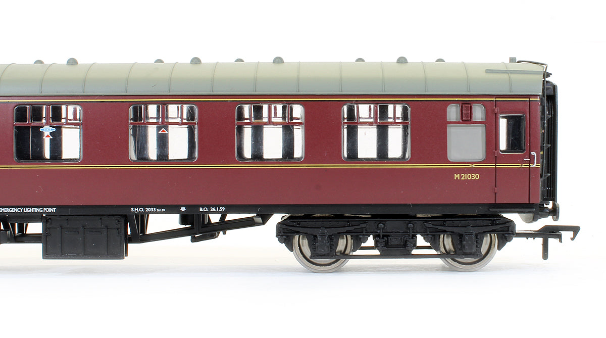 Pre-Owned BR Maroon MK1 Brake Corridor Composite BCK Coach 'M21030'