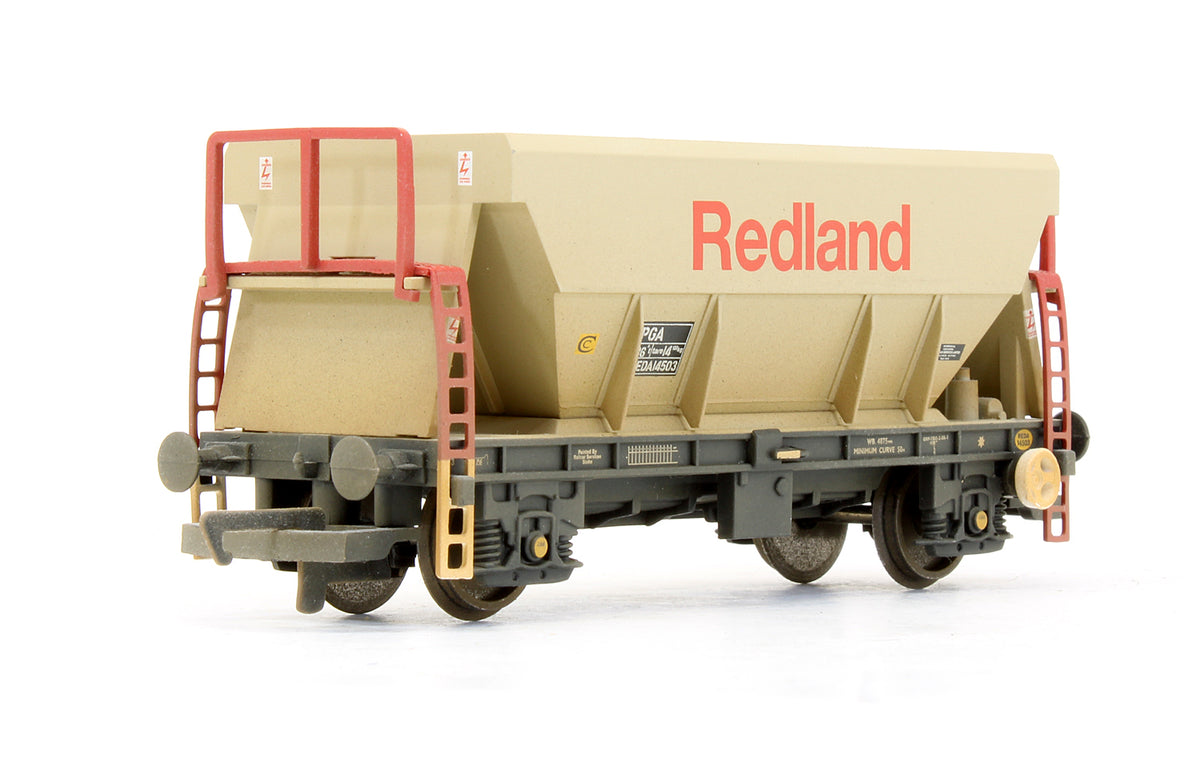 Pre-Owned 3X Procor Hoppers 'Redland' - Weathered