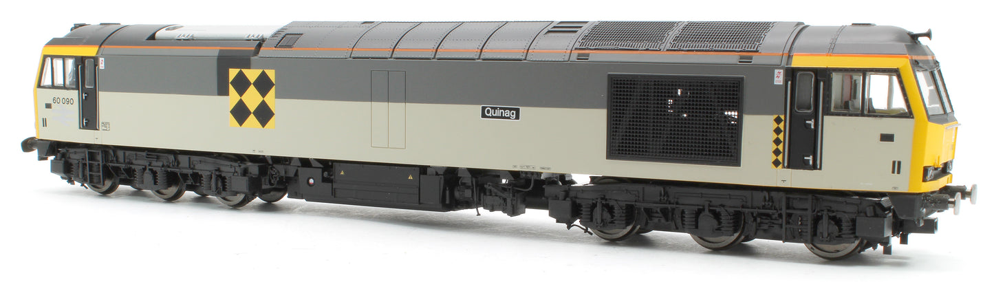 Pre-Owned R3266 Class 60 60090 Quinag BR Coal Sector Diesel Locomotive