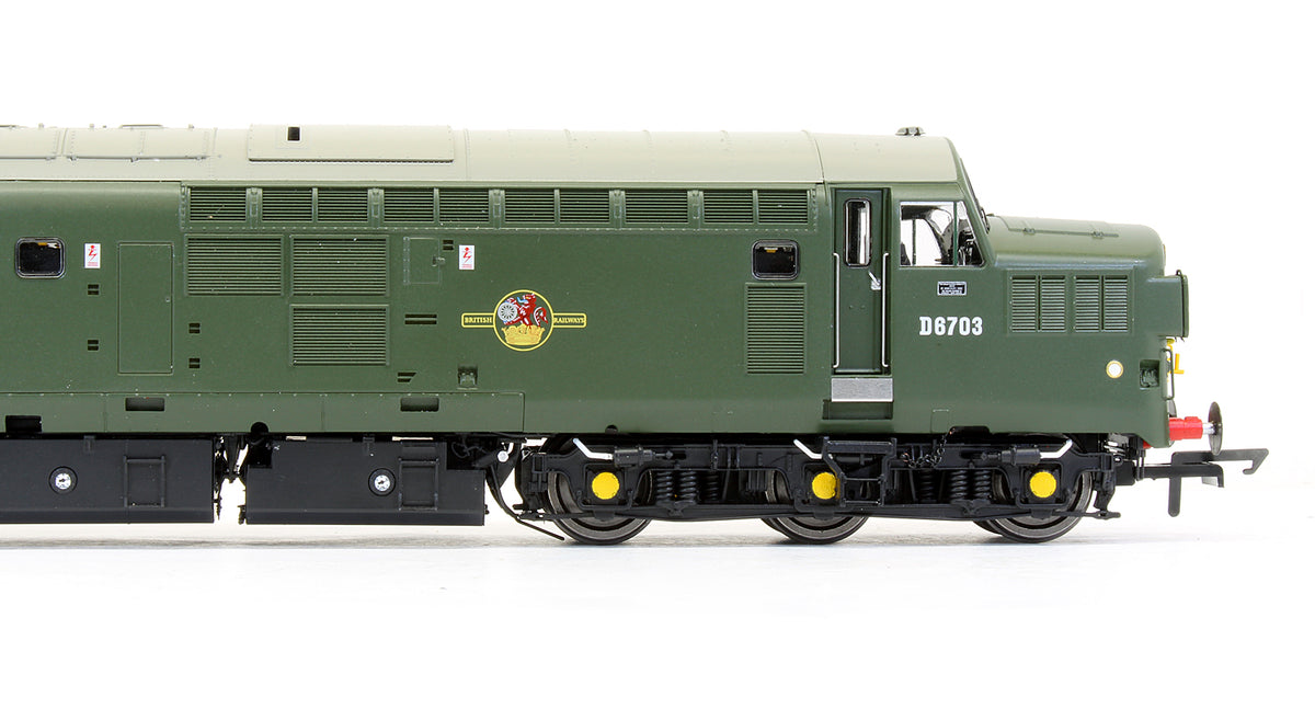 Pre-Owned Class 37 'The 1st East Anglian Regiment' D6703 BR Green Diesel Locomotive - DCC Sound - Limited Edition