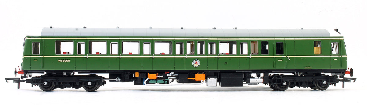Pre-Owned BR Green Class 122 Bubble Car W55000 Diesel Railcar - DCC Fitted