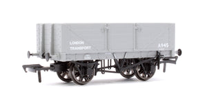 5 Plank 1907 Railway Clearing House Open Wagon London Transport No.A945 in grey livery