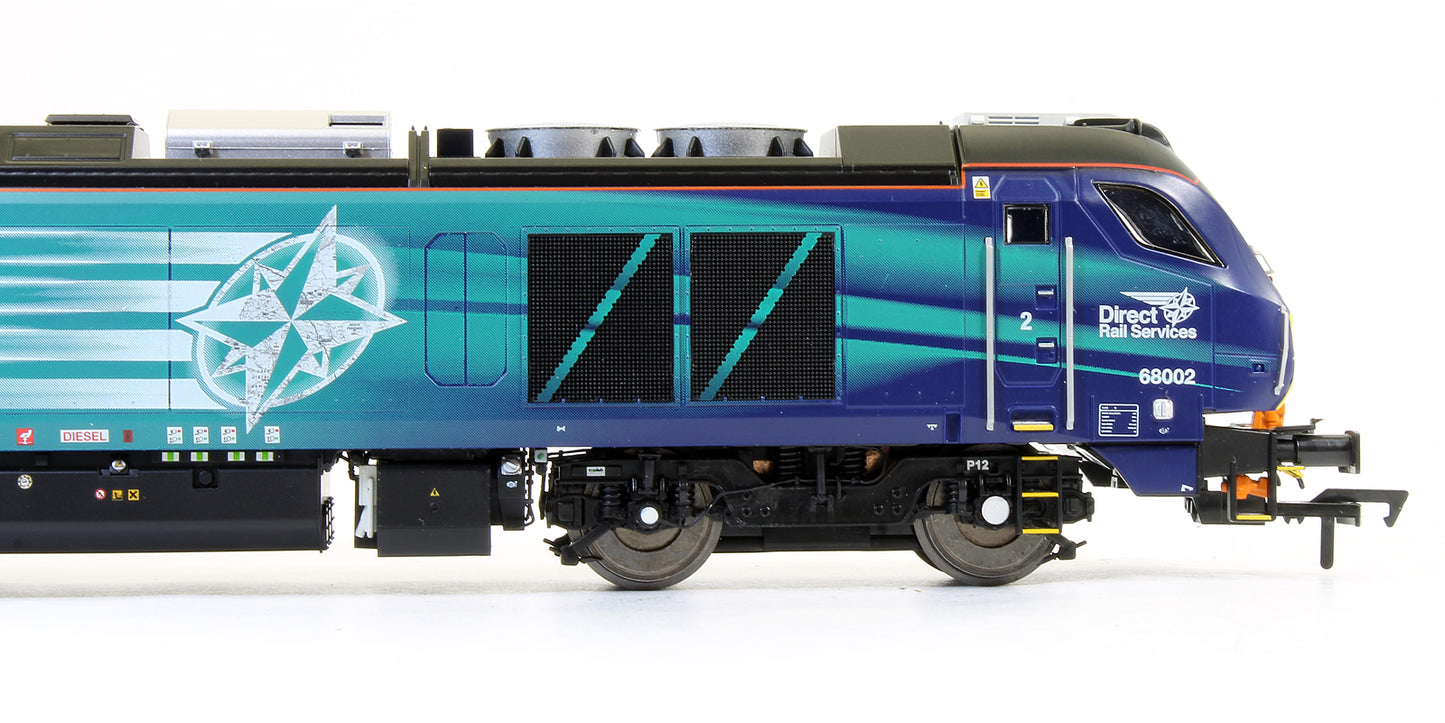 Pre-Owned Class 68002 'Intrepid' DRS Diesel Locomotive - DCC Fitted