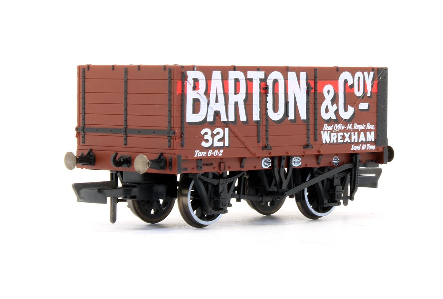 Pre-Owned OR76MW7020 'Barton & Co' No.321 - 7 Plank Wagon
