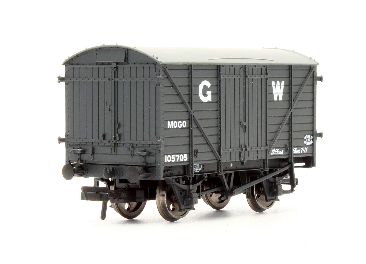 Pre-Owned 37-778C 12 Ton Mogo Van GWR Dark Grey No.105705