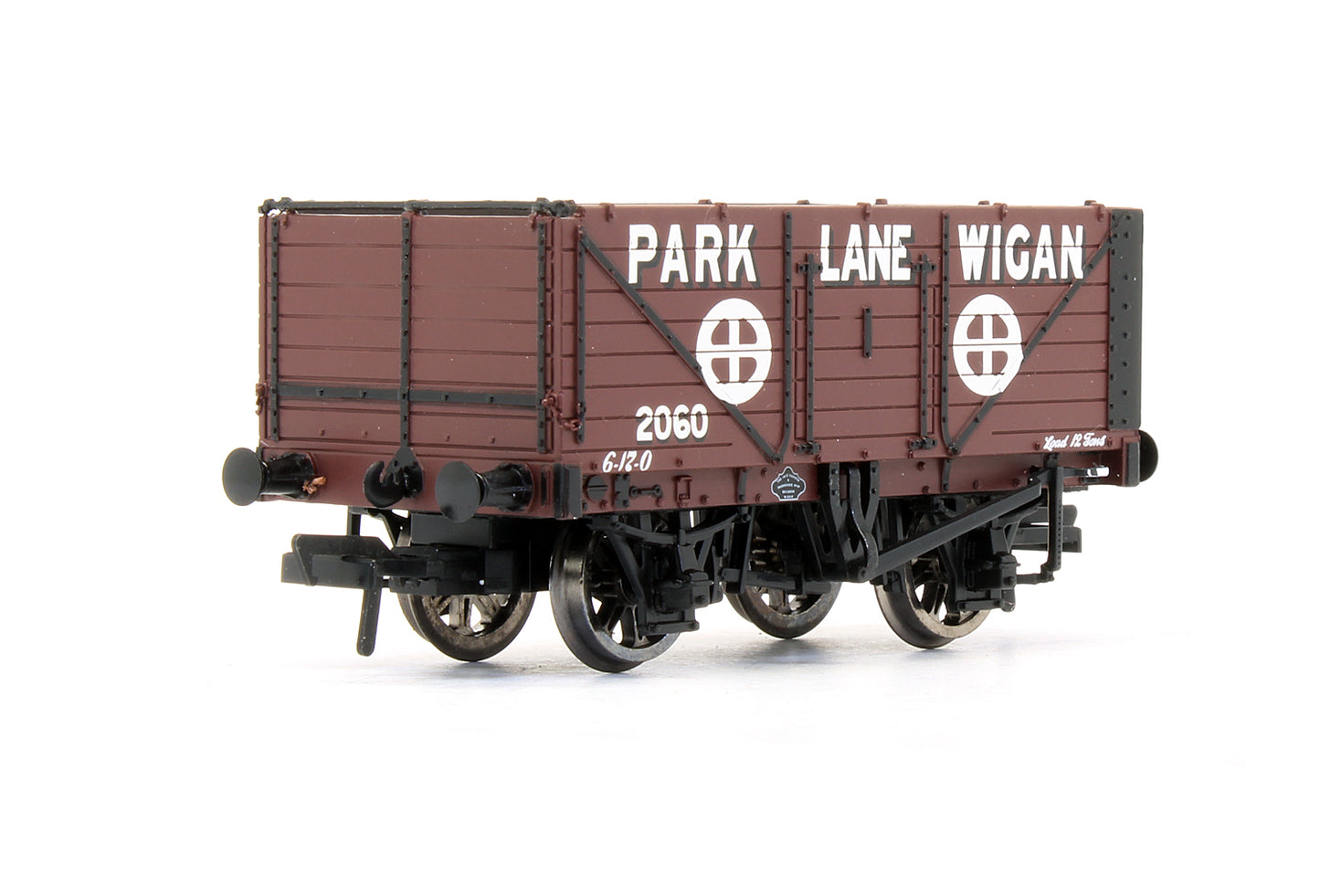Pre-Owned 7 Plank Wagon 'Frank Lane Wigan' No.2060