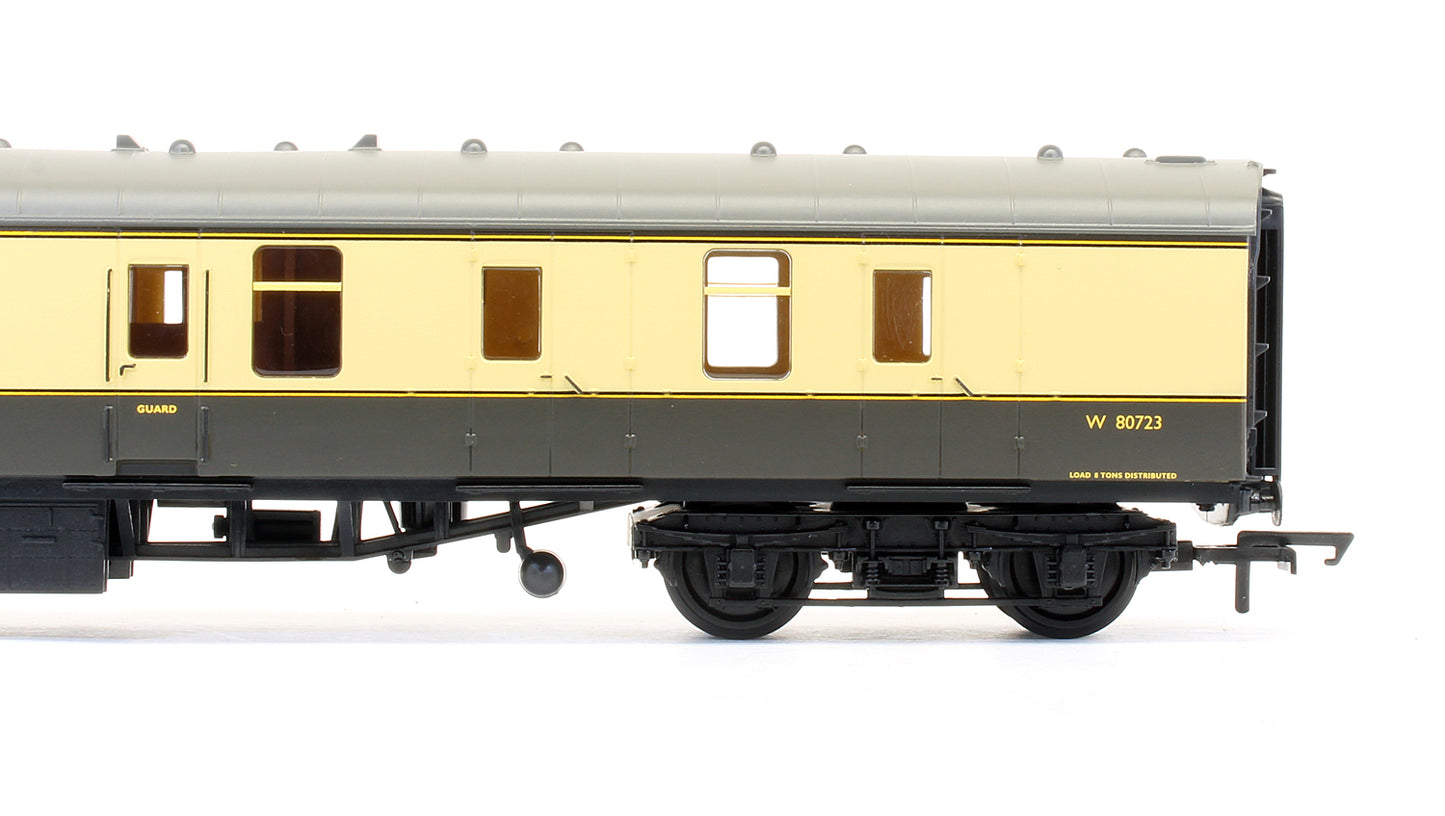 R4626 Pre-Owned RailRoad BR Chocolate & Cream Mk1 Parcels Coach 'W 80723'