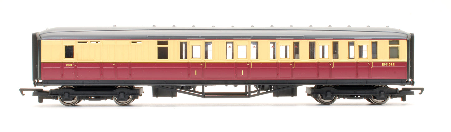 R4190 Pre-Owned BR Crimson & Cream Gresley Brake Coach 'E10102E'