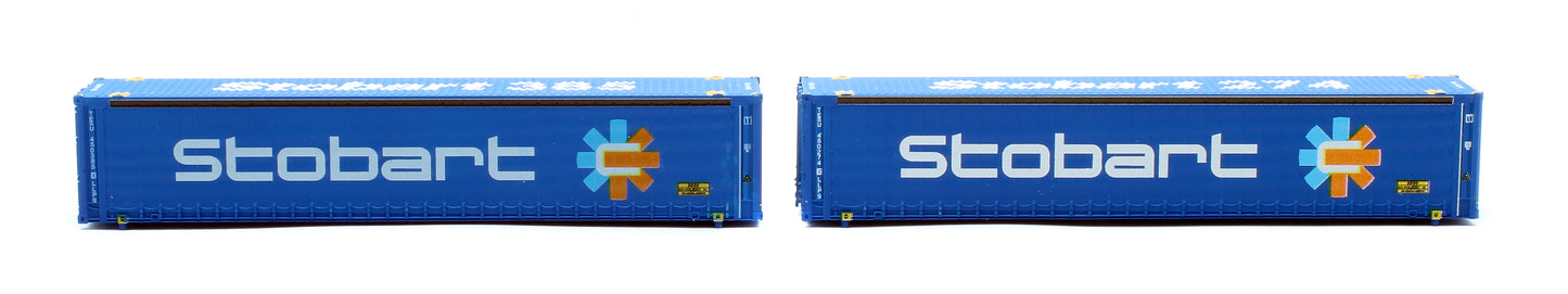 45FT Curtain Side Container 'Stobart TESU'