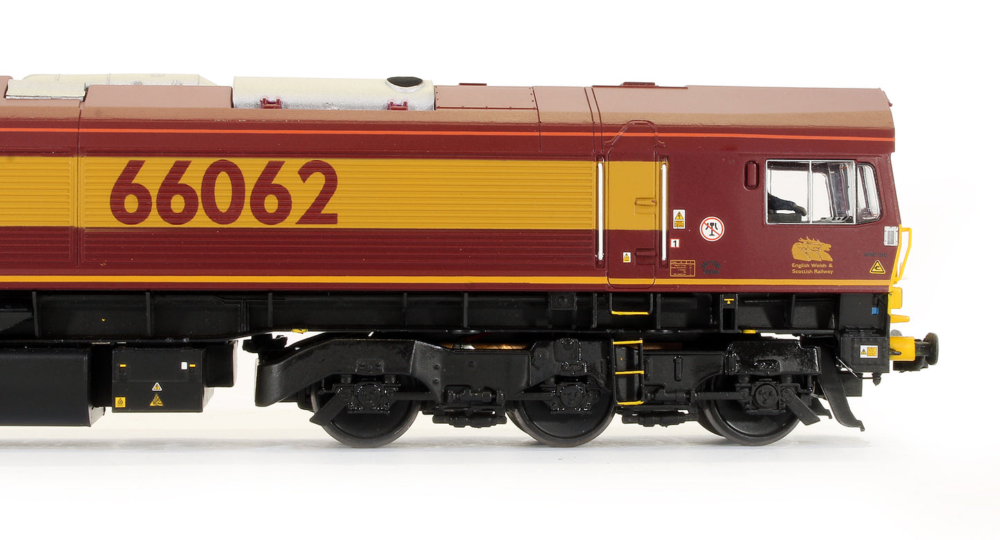 Pre-Owned Class 66062 Euro Cargo Rail Diesel Locomotive (Exclusive Edition)